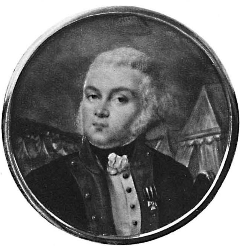 Тализін Степан, чоловік Магдалени. Зображення 1814 року