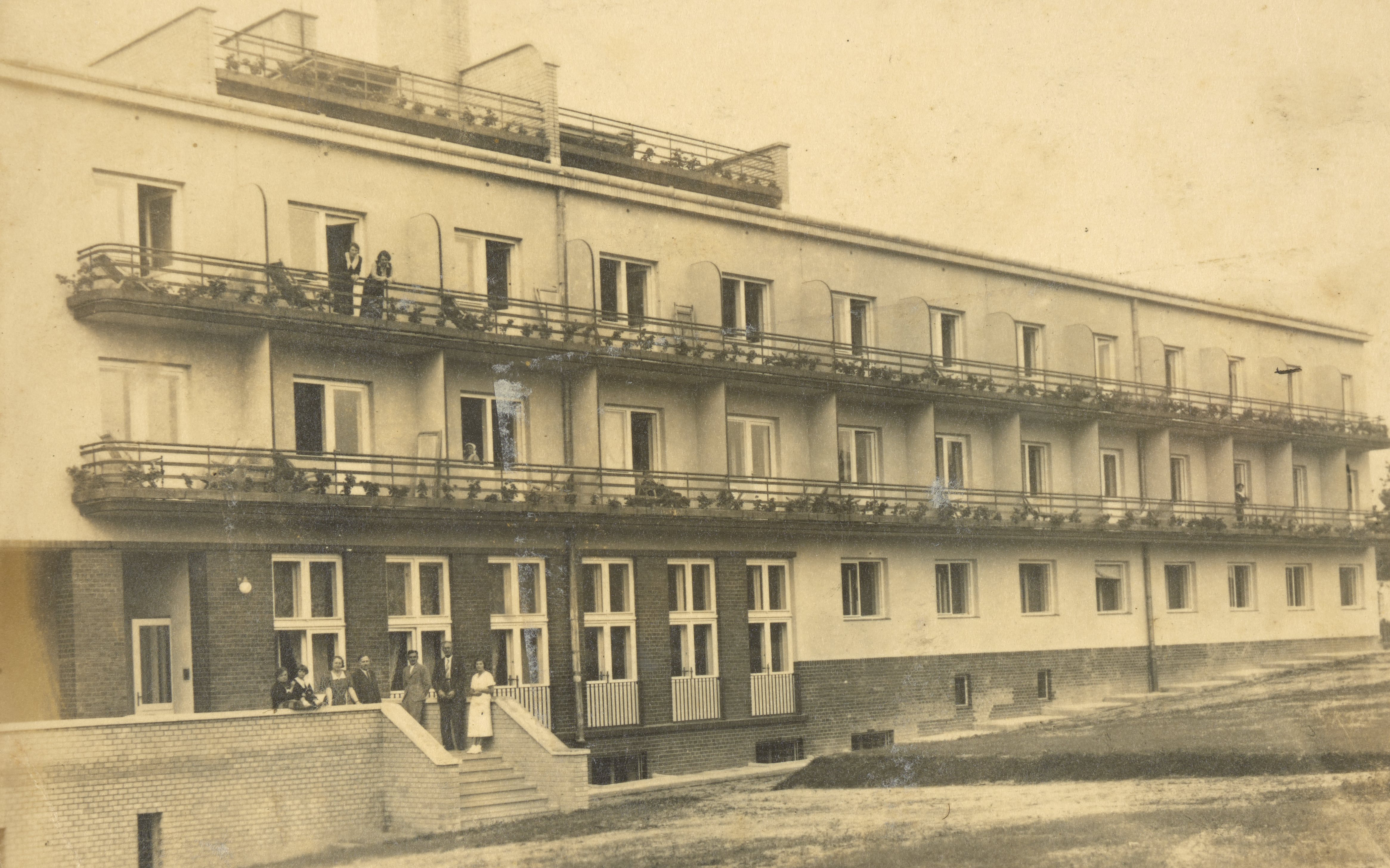 Будинок відпочинку в Бориславі, 1930-ті роки.