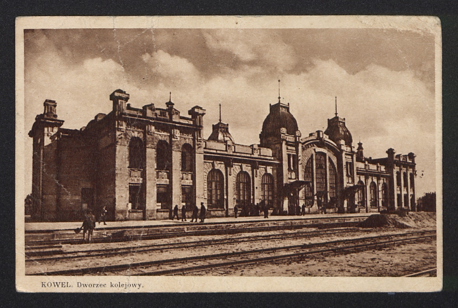 Ковельський вокзал, зображення після 1933 р.