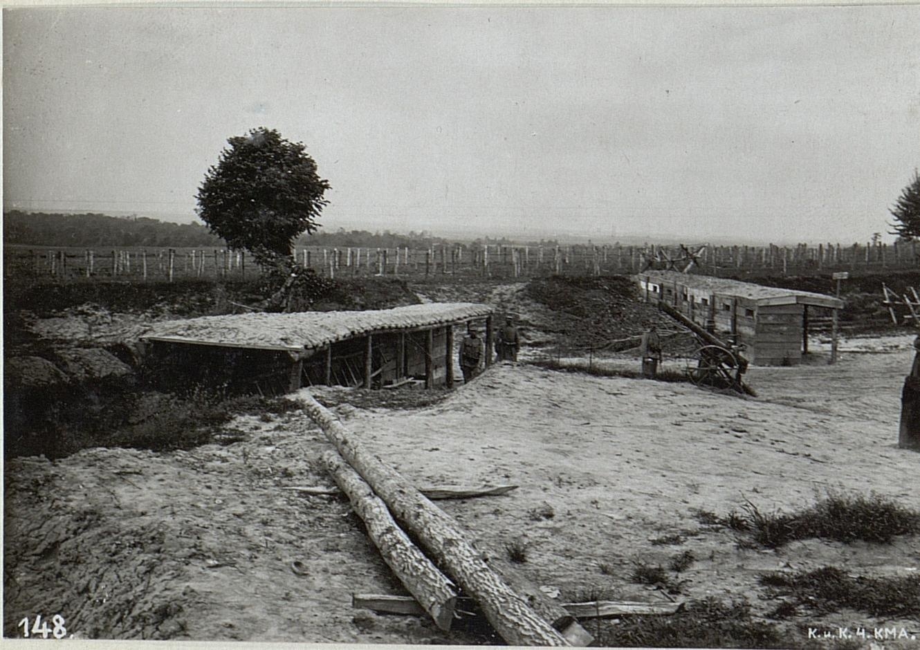 Оборонні споруди біля села Крупа