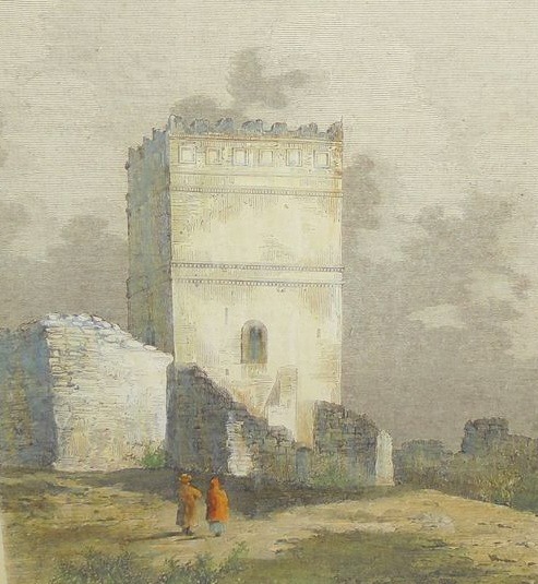 Південно-східна вежа Луцького замку, ХІХ ст.