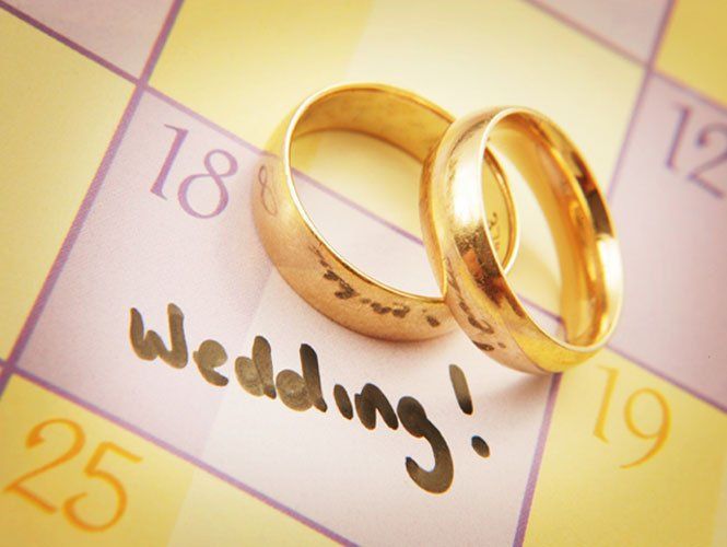 План весілля: що і коли робити