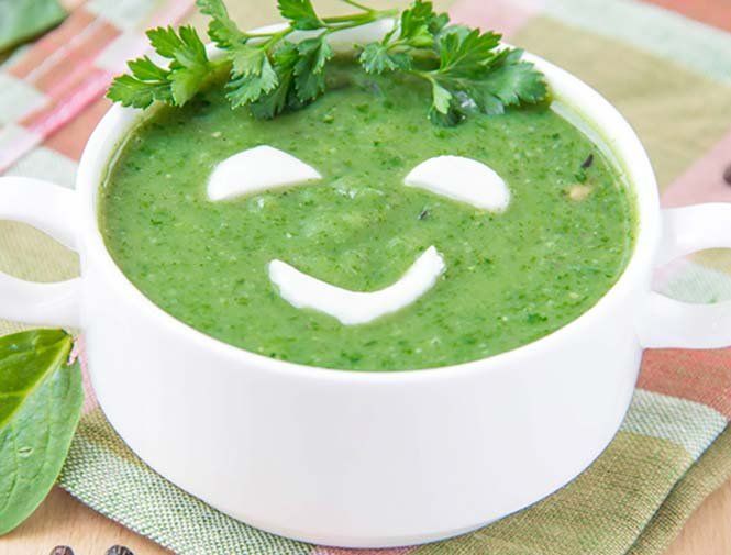 Крем-суп зі шпинату – корисна смакота