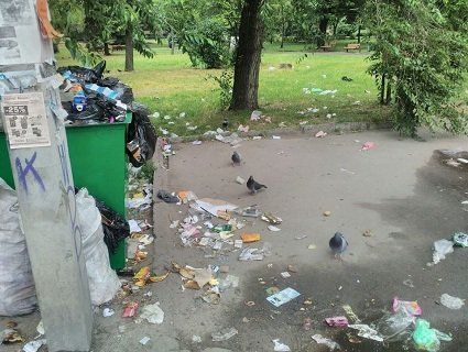 Жителі Ковеля поскаржилися на гори сміття в місті