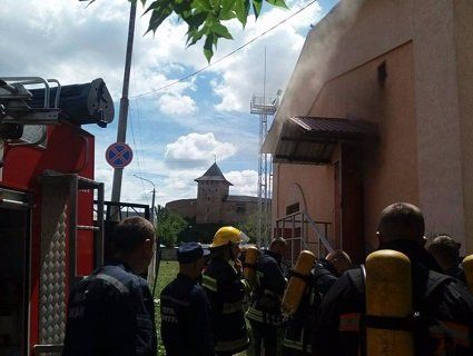 Пожежники ліквідували загоряння на луцькій трансформаторній станції