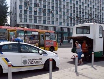 Поліцію викликали на аварію, якої не було