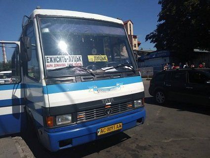 На Волині водій нахабно вигнав учасника АТО з автобуса