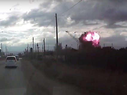 В Росії на металобрухт здали стратегічну ракету С-200, вона вибухнула