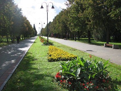 У центральний парк Луцька обмежать доступ автотранспорту