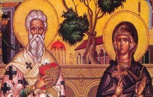 Святі Кипріян, Юстина та Теоктист. Житіє мучеників