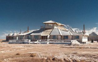 Готель з солі «Паласио-де-Саль» у пустелі Салар-де-Уюні
