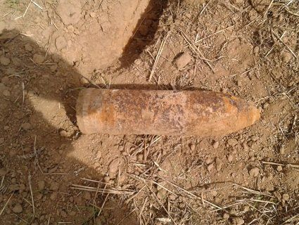 На Волині під час збору картоплі люди знайшли снаряди