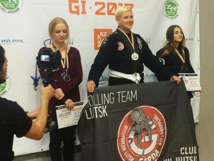 Лучанка завоювала чемпіонський титул по бразильському джиу-джитсу