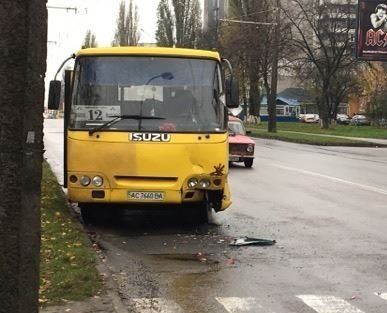У Луцьку маршрутка врізалася у мікроавтобус