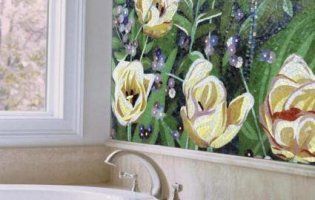 Квітковий дизайн ванної – гармонія та свіжість