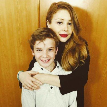 Українська співачка привітала свого сина незвичним способом (відео)