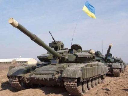 Українські танкісти поводять унікальні навчання на Донбасі (відео)