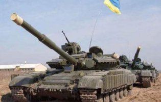 Українські танкісти поводять унікальні навчання на Донбасі (відео)