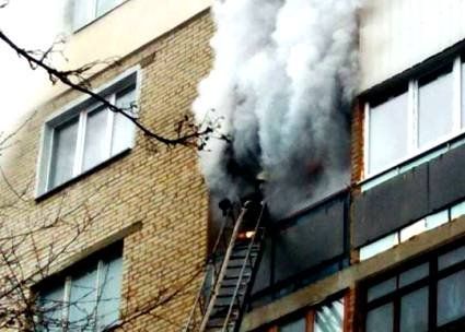 У луцькій багатоповерхівці згорів чоловік