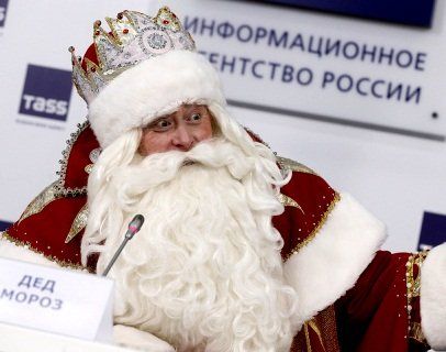 Подарунок Путіну від діда Мороза (відео)