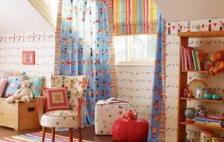 Якими повинні бути штори для дитячої кімнати?