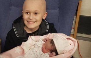Хворий на рак хлопчик дочекався народження сестрички і помер