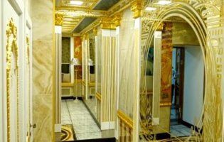 Імперський стайл: в російському універі відкрили золотий туалет (відео)