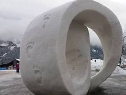 Українці вражають світ: удруге наша команда перемогла на фестивалі снігової скульптури у Швейцарії