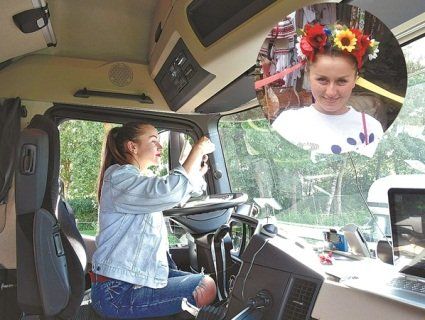 Українка-науковець стала водієм вантажівки у Польщі
