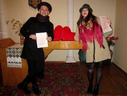 У Володимирі-Волинському шість пар поєднали долі у День закоханих