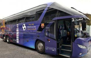 У Луцьк їде автобус, який возив Мессі та Неймара (фото)