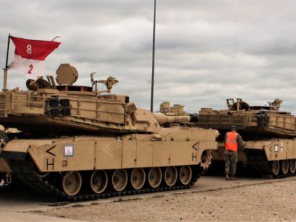 США відправили танки в Європу