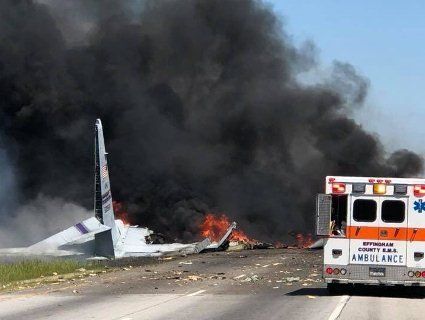 Американський «Геркулес» зазнав катастрофи