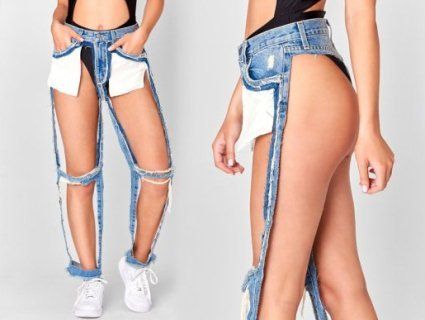 Новий бренд: «голі» джинси