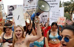 Тисячі напівоголених ізраїльтянок вийшли на «Марш шльондр» проти зґвалтувань