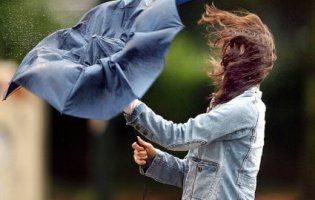 У Києві бушує вітер (відео)