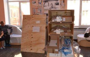 На Волині в обласну лікарню привезли обладнання від Світового банку