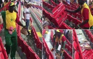 Сенегальські вболівальники на ЧС прибрали за собою стадіон (відео)