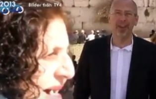 Ізраїльтянка увірвалася в телевізійний сюжет і прославилася на весь світ (відео)