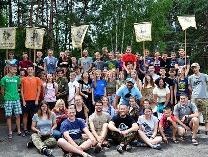 На Волині відбувся Всеукраїнський освітній табір «Хорунжий» (фото)
