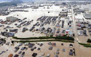 В Японії тропічний тайфун «Марія» поховав під водою і брудом 70 людей