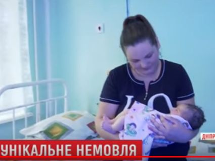 На  Дніпропетровщині народилася дівчинка-богатирка вагою понад п’ять кілограмів