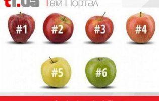 Тест дня: Яке яблуко виглядає Вам найапетитніше? Дізнайтеся, про що говорить Ваш вибір!