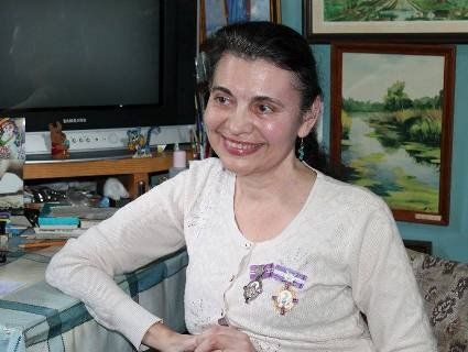 Українська художниця Валентина Михальська 40 років прикута до інвалідного візка