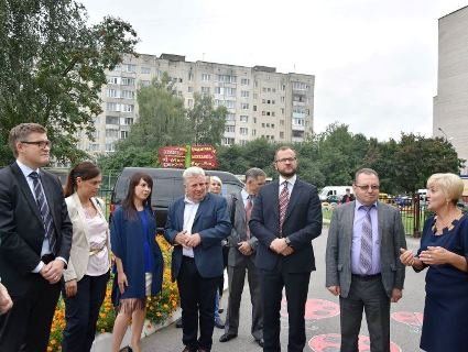 Представники НЕФКО оцінили виконані роботи у Луцьку (фото)