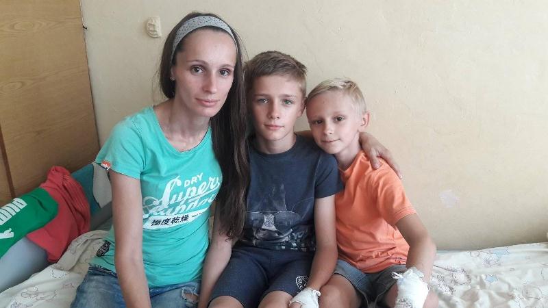 Постраждалі мама з дітьми в пожежі у Луцьку на вул. Молоді 11 вересня