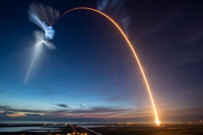 National Geographic - Запуск ракети SpaceX Falcon 9