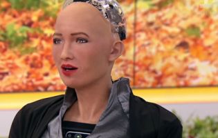 Робот Софія хутко забалакала по-українськи (відео)