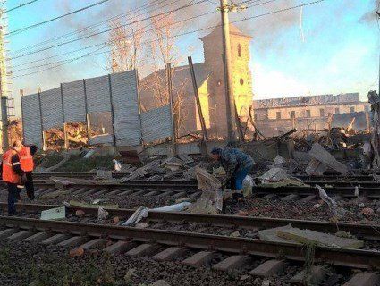 У Росії стався вибух на піротехнічному заводі (відео)
