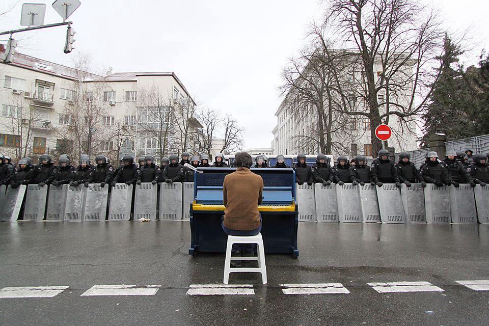 Фортепіано на Євромайдані
